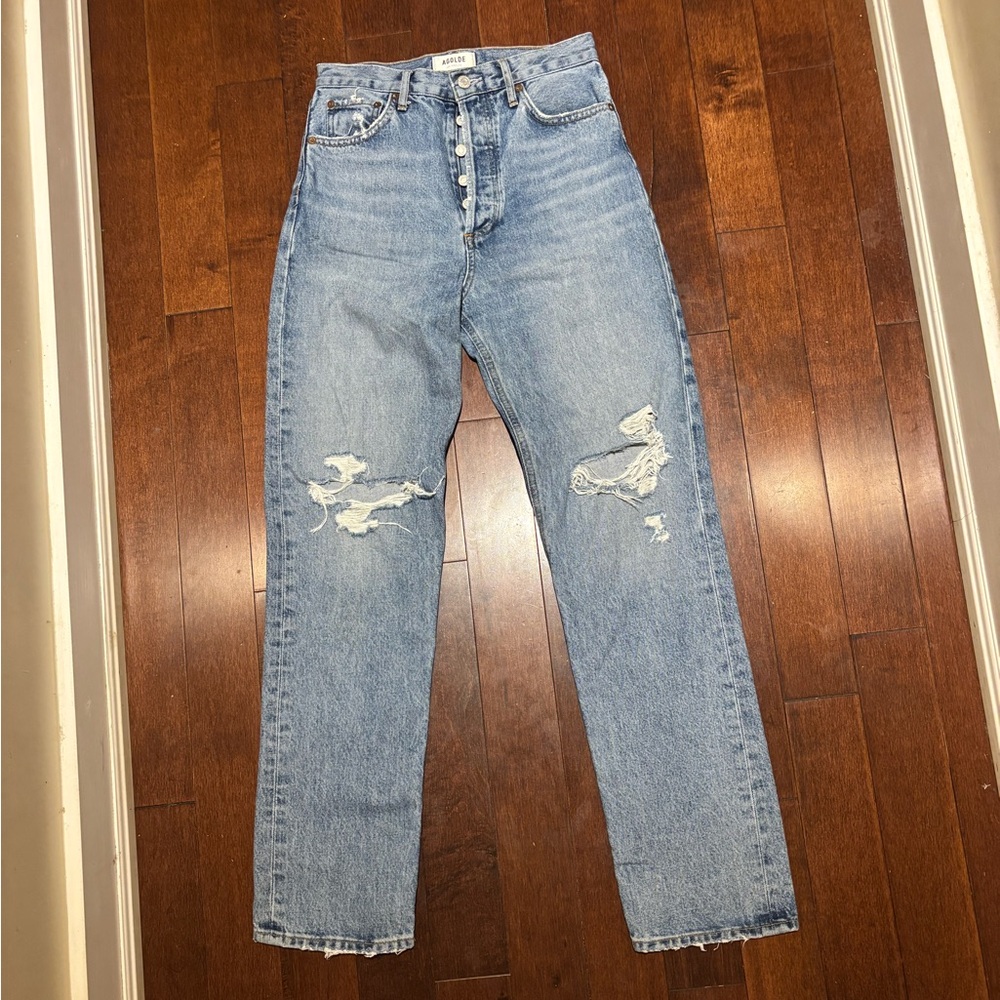 Agolde Light Blue Denim Jeans 90s pinch denim size 25